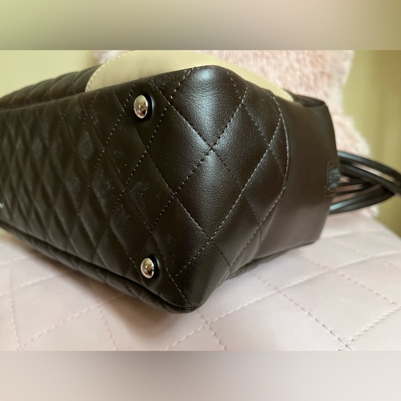 Chanel Cambon Large Rectangle Quilted VTG Handbag 🤎 - Picture 8 of 16